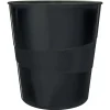 Papirkurv Plus Leitz WOW 15L sort - Køb minimum 6 stk.