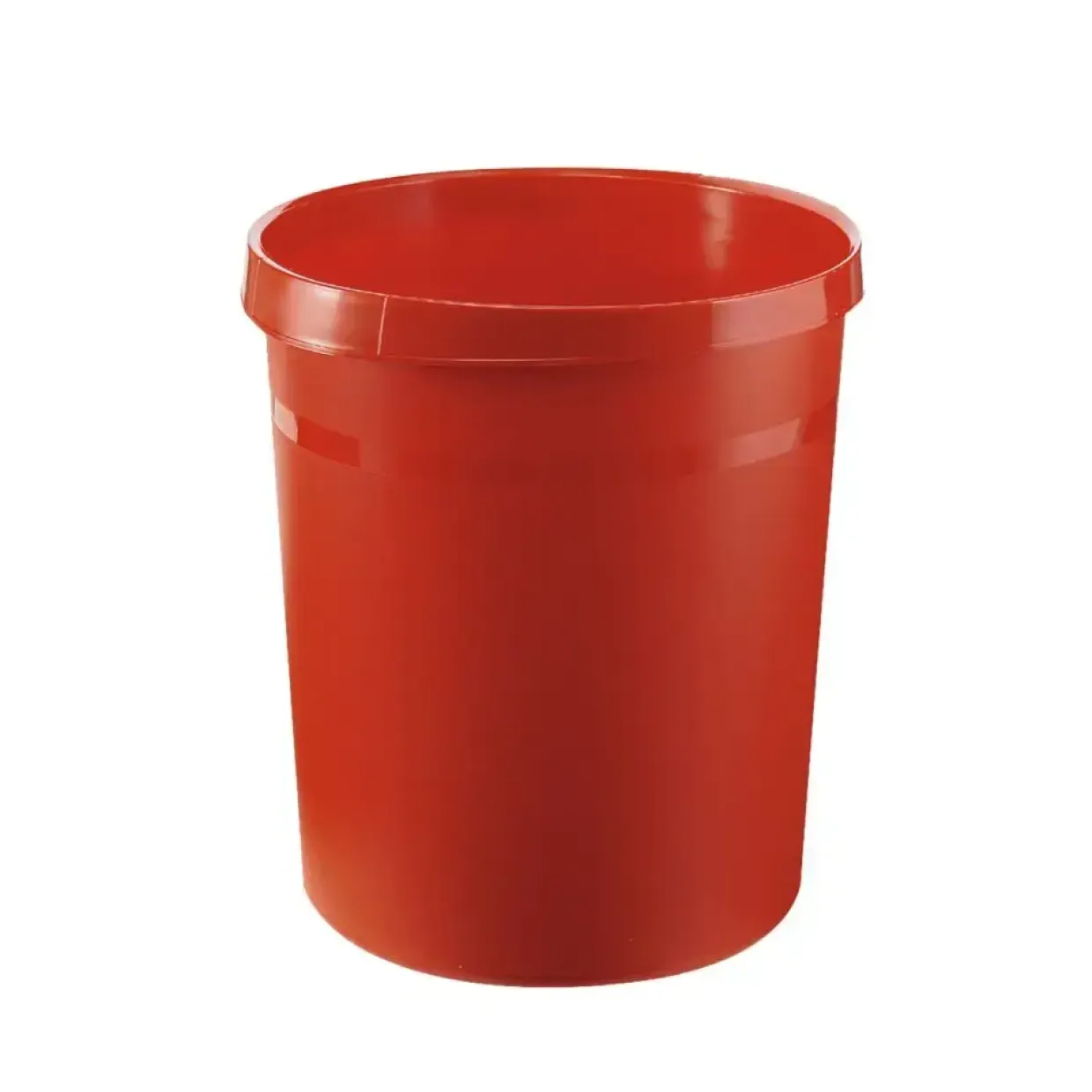 Papirkurv, rød, 18 l