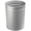 Papirkurv TWIN METAL sølv 20L Ø:300xH:365mm