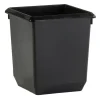 Papirkurv, V-part, sort, 21 l