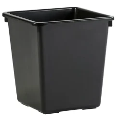 Papirkurv, V-part, sort, 27 l
