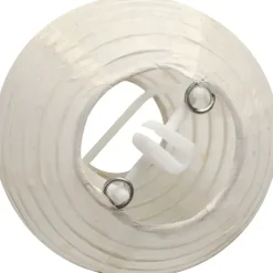 Papirlampe Ø7.5cm hvid 10 stk.