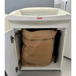 Papirpose til makuleringsmaskine, HSM Paper bag 60 l for shredder appr 80 l waste (25 bags)