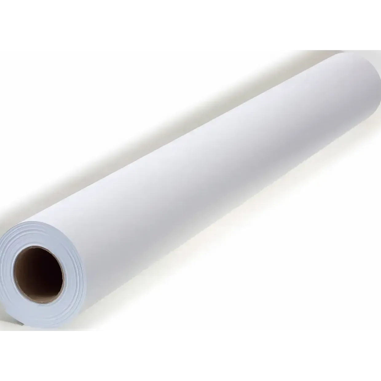 Papirrulle NP80 PPC hvid 620 mm x 175 meter Kerne: 76 mm - 80 gram - 2 stk