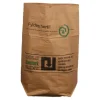 Papirsække 70x95x25cm 2-lags brun m.plastik indv - 20 stk
