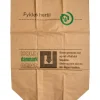Papirsæk - 1-lags brun 70x95x25cm vådstærk påtrykt ''Hold Danmark Rent'' - 110 L - 10 stk