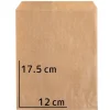 Papirsposer 17,5 x 12 cm brun - 1000 stk