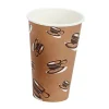 Papkrus Kaffebæger Single Wall 45 cl - 1000 stk
