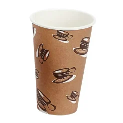 Papkrus Kaffebæger Single Wall 45 cl - 1000 stk