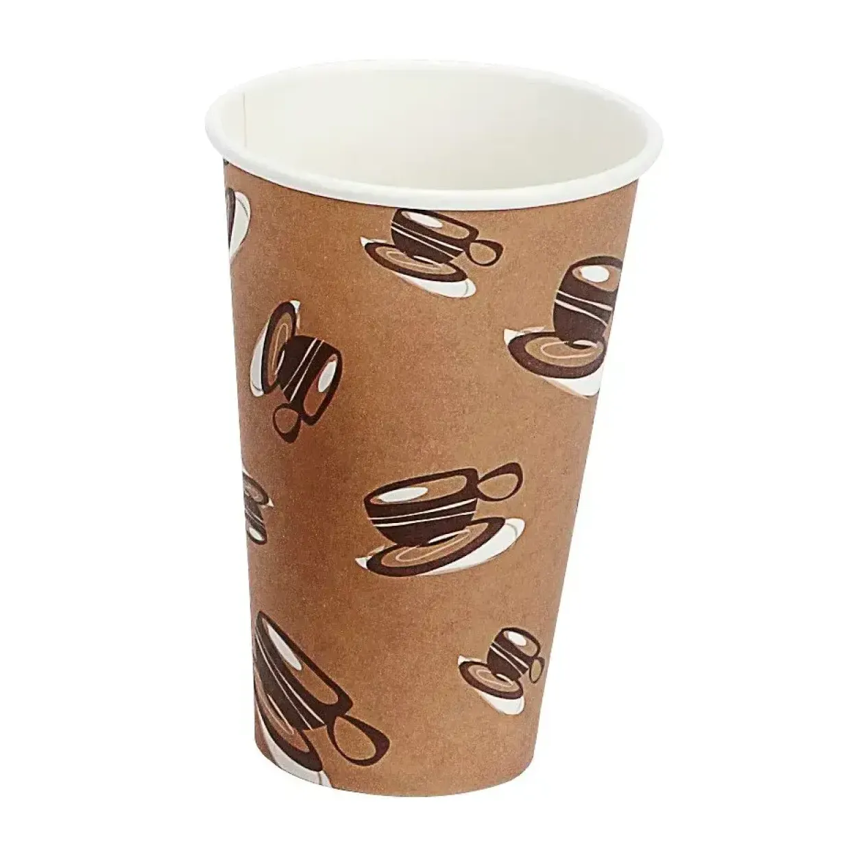 Papkrus Kaffebæger Single Wall 45 cl - 1000 stk