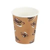 Papkrus kaffekopper Single Wall 25 cl - 1000 stk