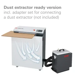Papmakulator HSM ProfiPackP425 gulvmodel 400V m. adaptersæt