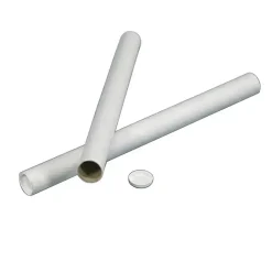 Paprør - Ø80x1000 mm - med låg - 10 stk