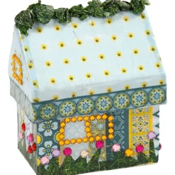 Papæsker formet som hus 6 x 8,5 cm Højde 10,5 cm - 20 stk
