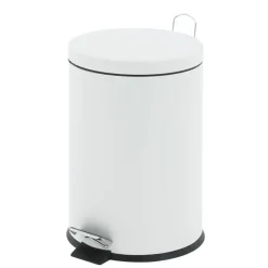 Pedalspand - EKO - 3 l - Hvidt stål