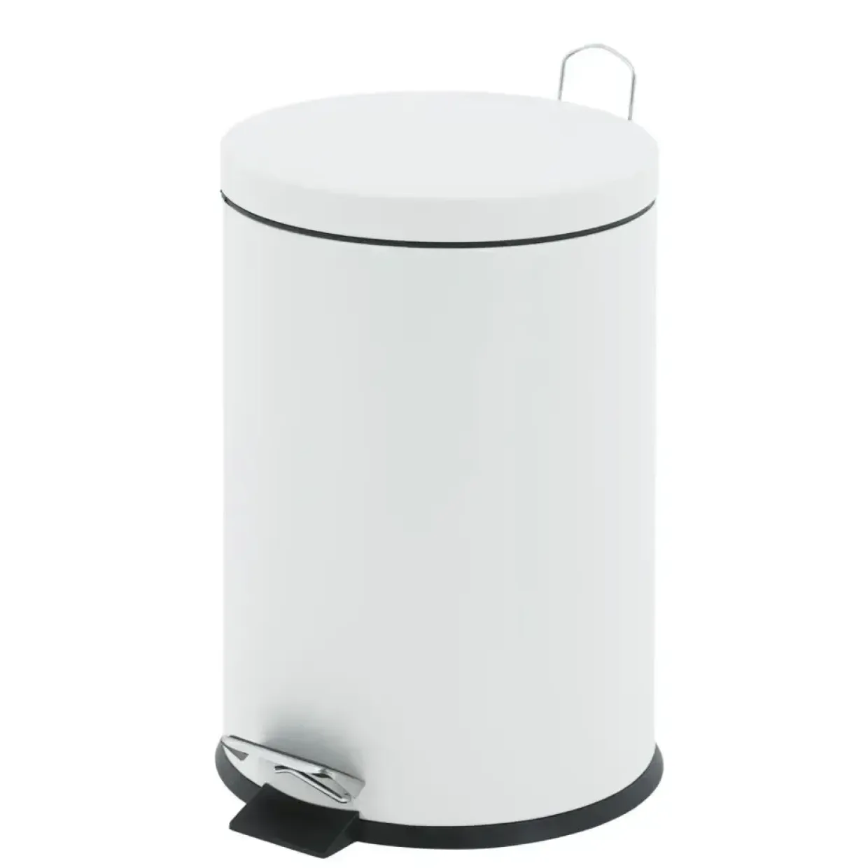 Pedalspand - EKO - 3 l - Hvidt stål