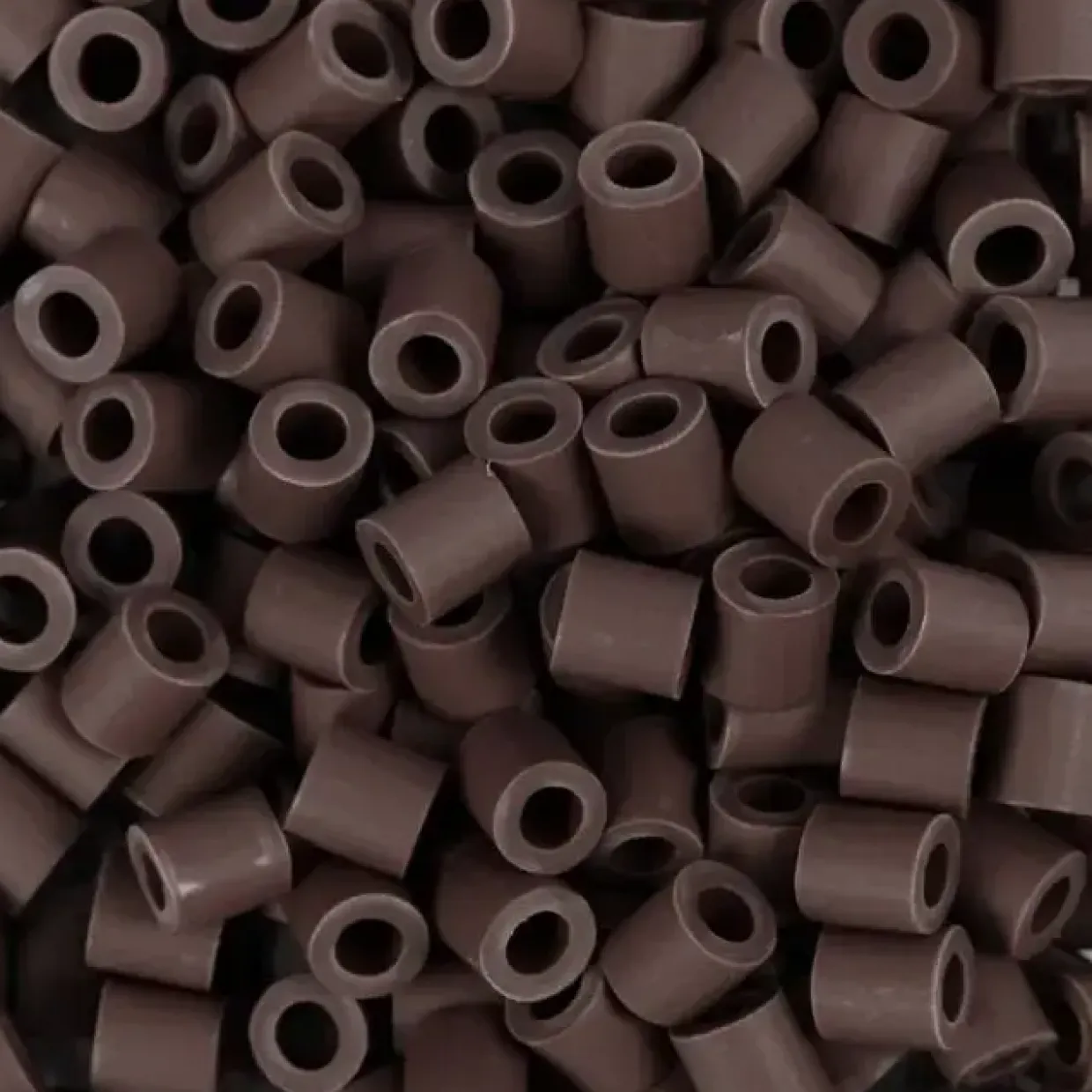 Peler Nabbi Bio Beads, brun, str. 5x5 mm, medium, 3000 stk.