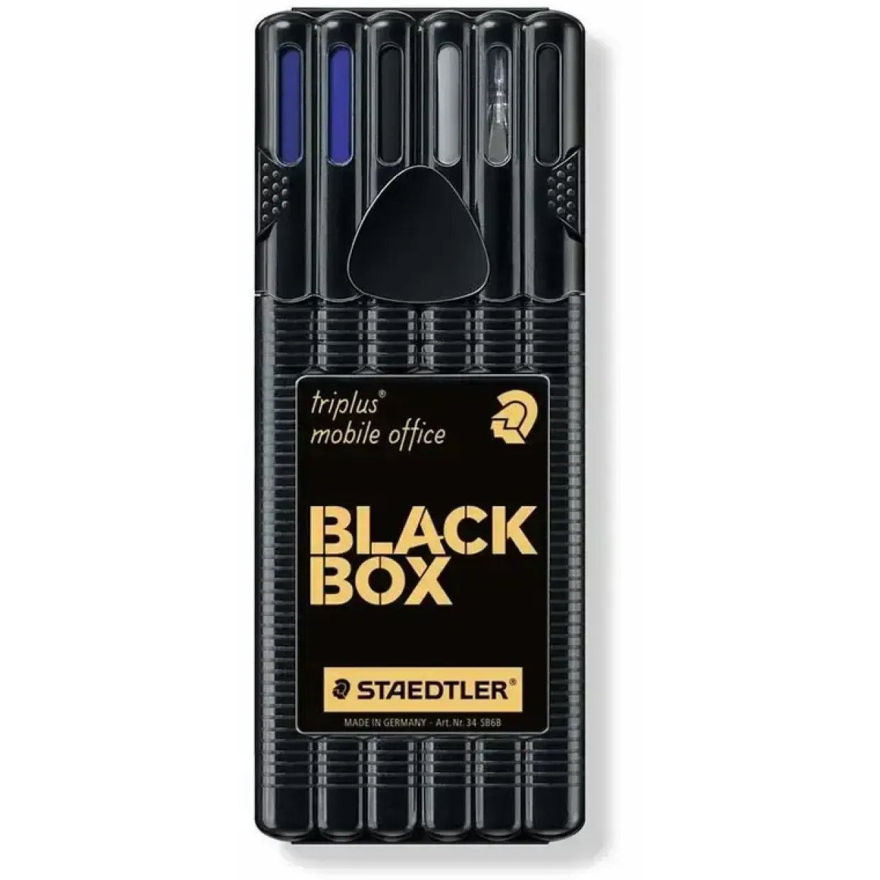 Pennesæt - Staedtler Black Box Triplus - 6 stk