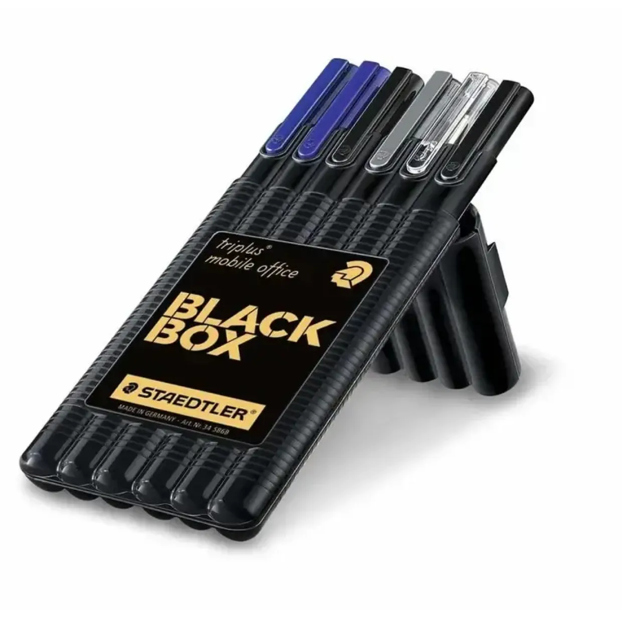 Pennesæt - Staedtler Black Box Triplus - 6 stk