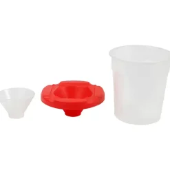Penselbøtte – 8 cm – Hvid – Non-spild