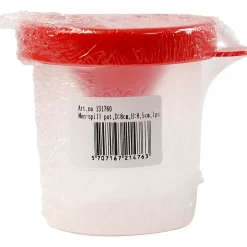 Penselbøtte – 8 cm – Hvid – Non-spild