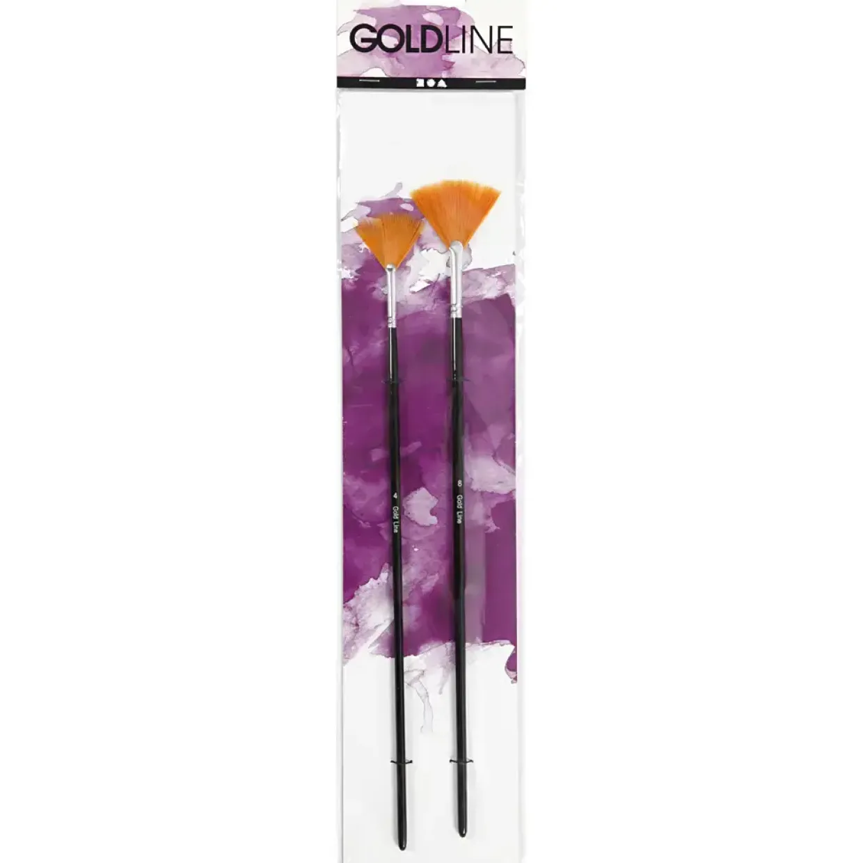 Pensler Gold Line nr. 4+8 B: 35+45 mm vifte 2stk