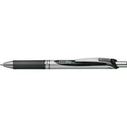 Pentel roller pen EnerGel BL77A - Sort 0,7 mm stregbredde - 12 stk