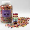 Perlearmbånd DIY perler og smykkeelastik str. 6-20 mm 1sortiment
