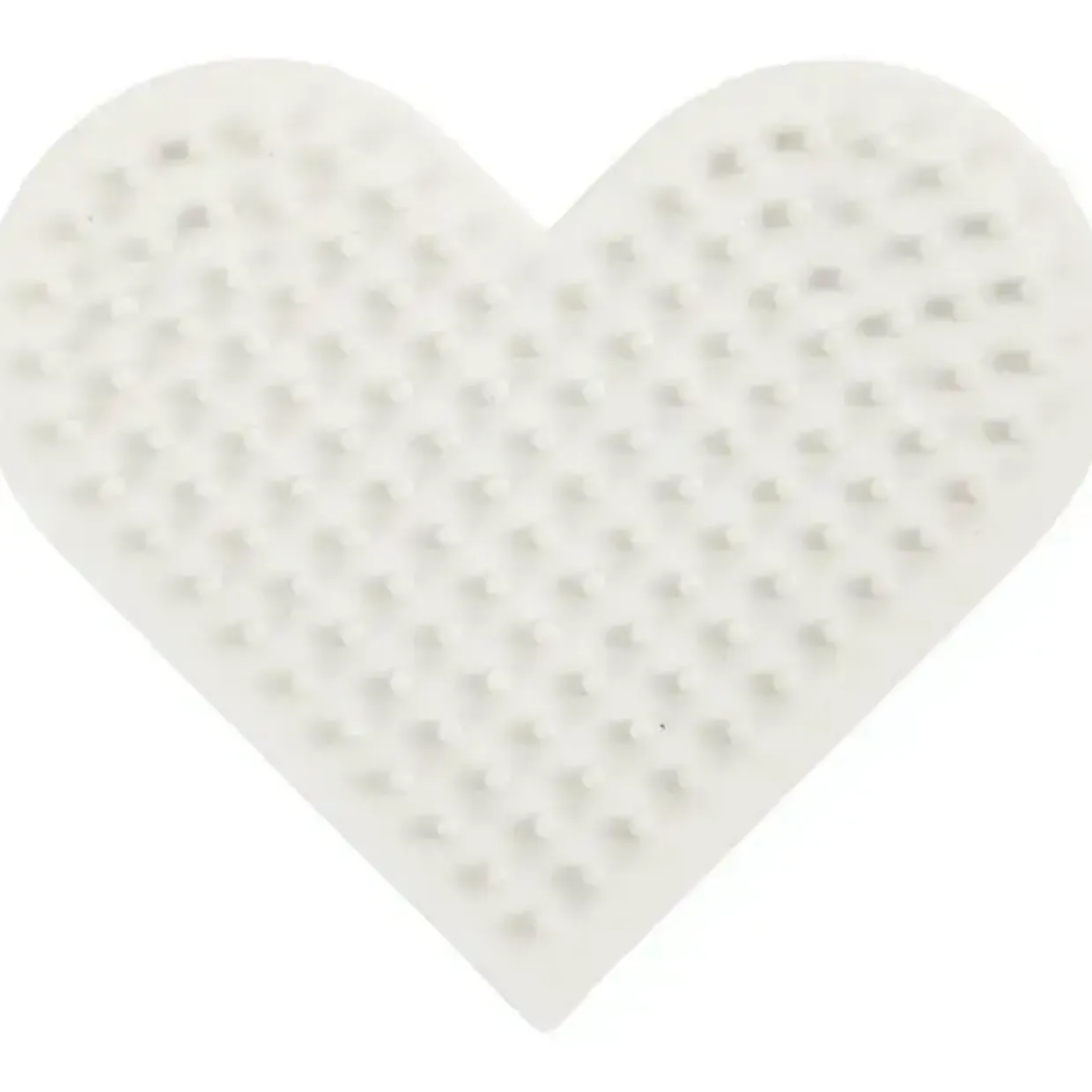 Perleplade – Nabbi Bio Beads – lille hjerte – 7×8,5 cm – 1 stk