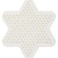 Perleplade Nabbi Bio Beads, stjerne, H: 0.5 cm, str. 9,8x9,8 cm
