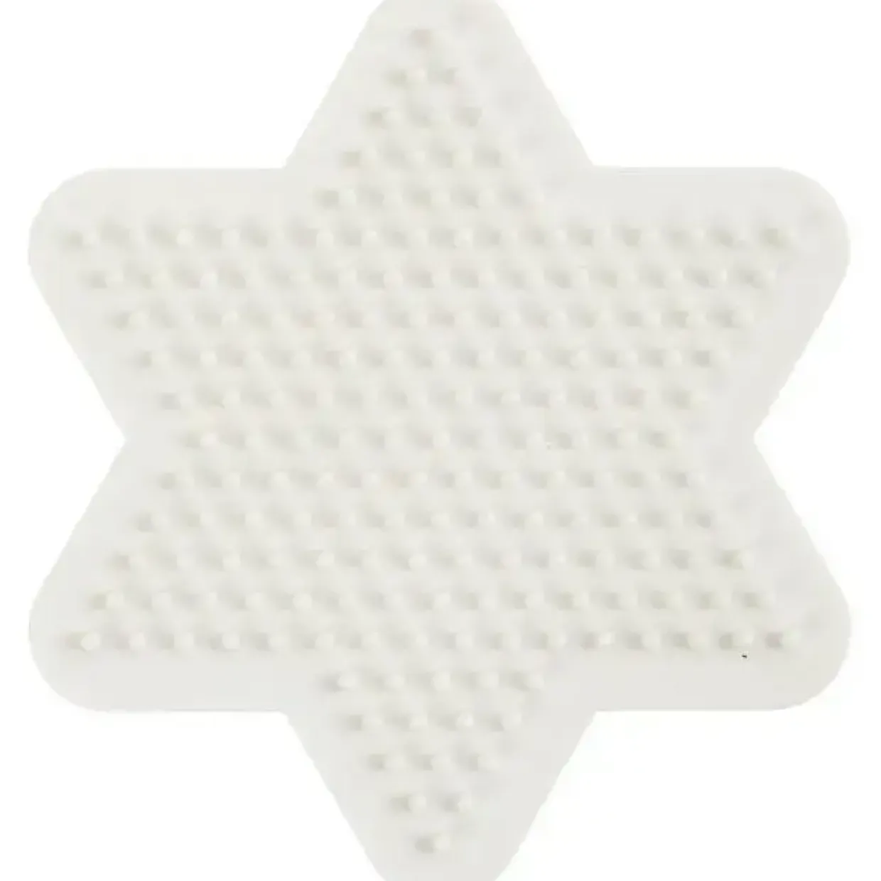Perleplade Nabbi Bio Beads, stjerne, H: 0.5 cm, str. 9,8x9,8 cm