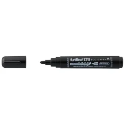 Permanent marker Artline ECO-GREEN 170 2.0mm Dry Safe, sort - Køb minimum 12 stk.