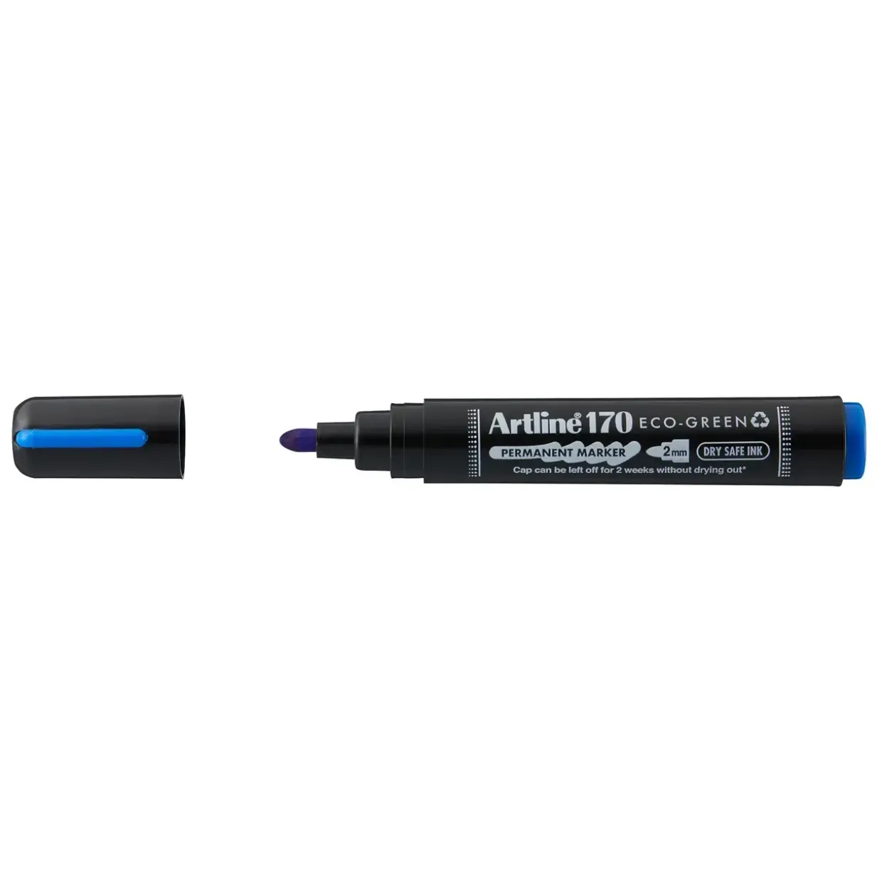 Permanent marker Artline ECO-GREEN 170 2.0mm Dry Safe blue
