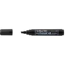 Permanent marker Artline ECO-GREEN 190 2.0-5.0mm Dry Safe sort - Køb minimum 12 stk.