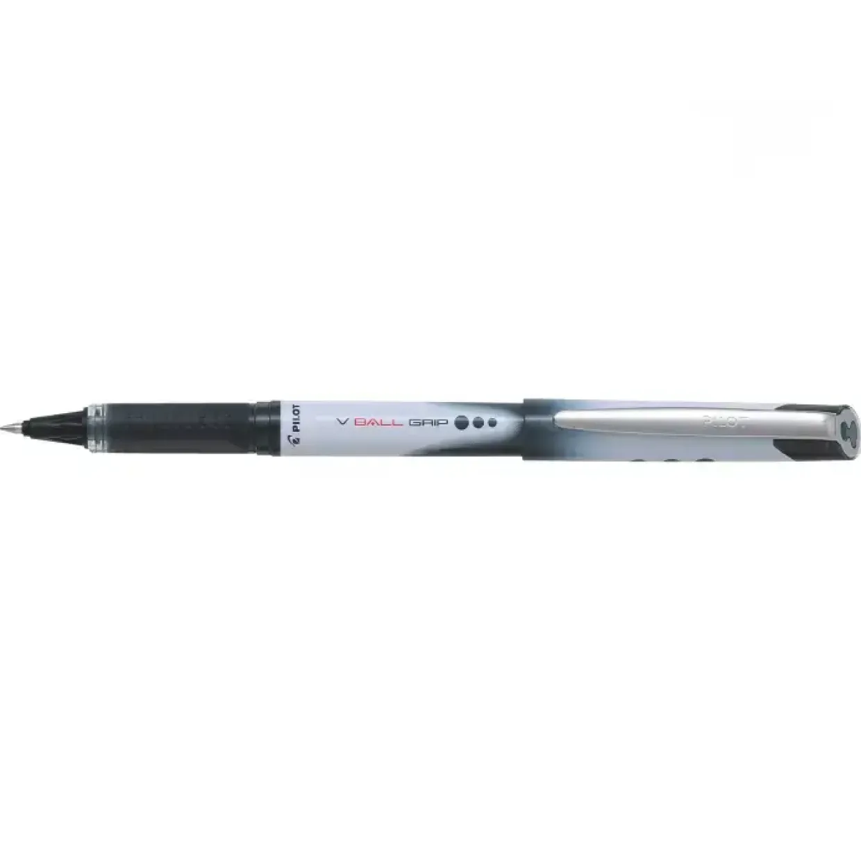 Pilot Ball-liner m/hætte V-Ball Grip 0,5 sort - Køb minimum 12 stk.
