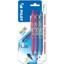 Pilot Blis 3 kuglepen FriXion Clicker 0.7 P/V/LB - Køb minimum 12 stk.