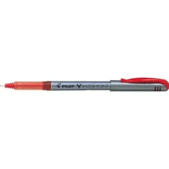Pilot Filtpen m/hætte V-Razor Point 0,8 rød - Køb minimum 12 stk.