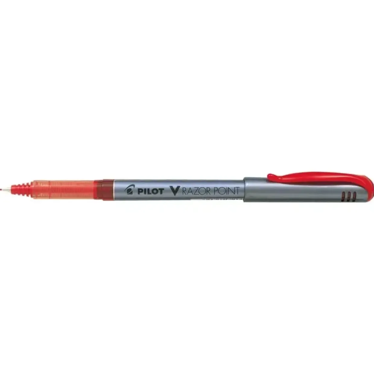 Pilot Filtpen m/hætte V-Razor Point 0,8 rød - Køb minimum 12 stk.