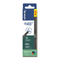 Pilot Frixion Ball Plus 0,7 ass Wallet, sort, blå, rød og grøn