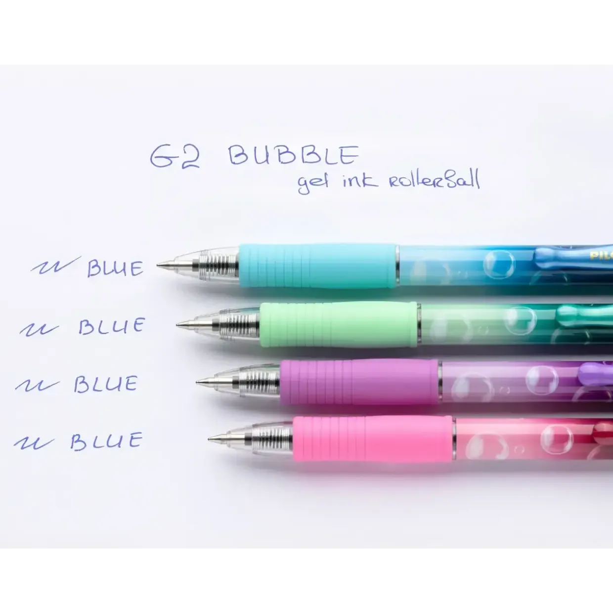 Pilot Gelpen G-2 Bubble 0,7 grøn - Køb minimum 12 stk.