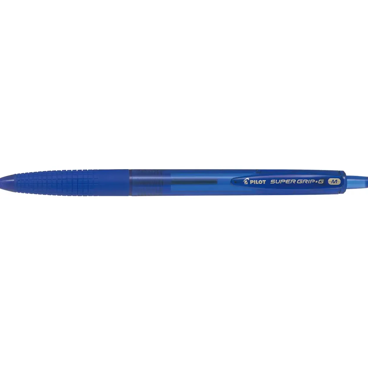Pilot Kuglepen m/klik Super Grip G 1,0 blå - Køb minimum 12 stk.
