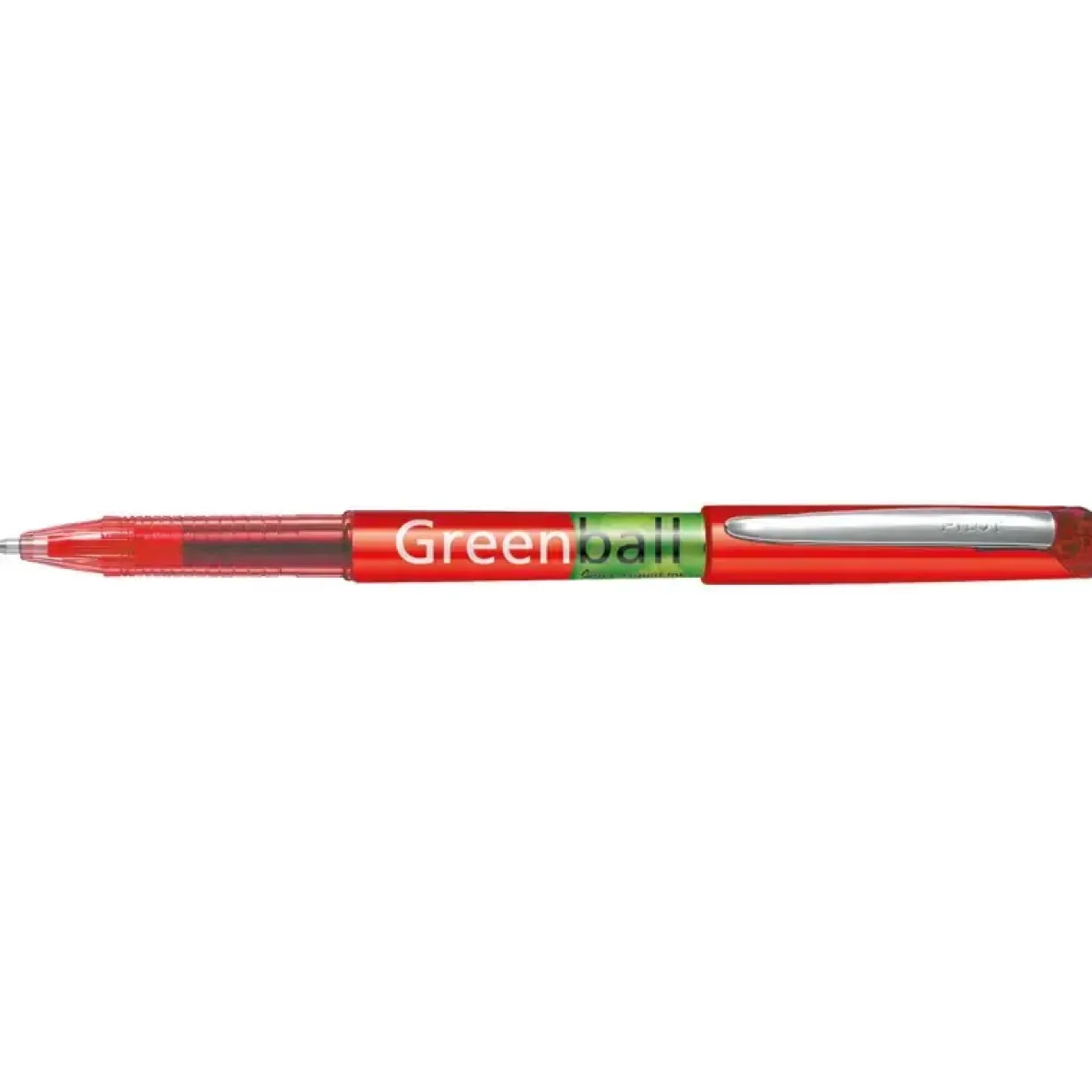 Pilot Roller Greenball 0,7 Rød - 10 stk