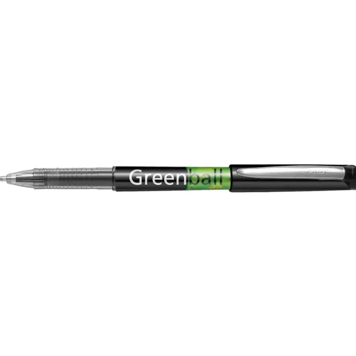 Pilot Roller Greenball 0,7 Sort - 10 stk