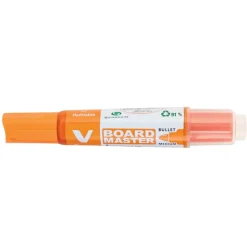 Pilot Whiteboard marker - orange rund spids på 2,3 mm - 10 stk