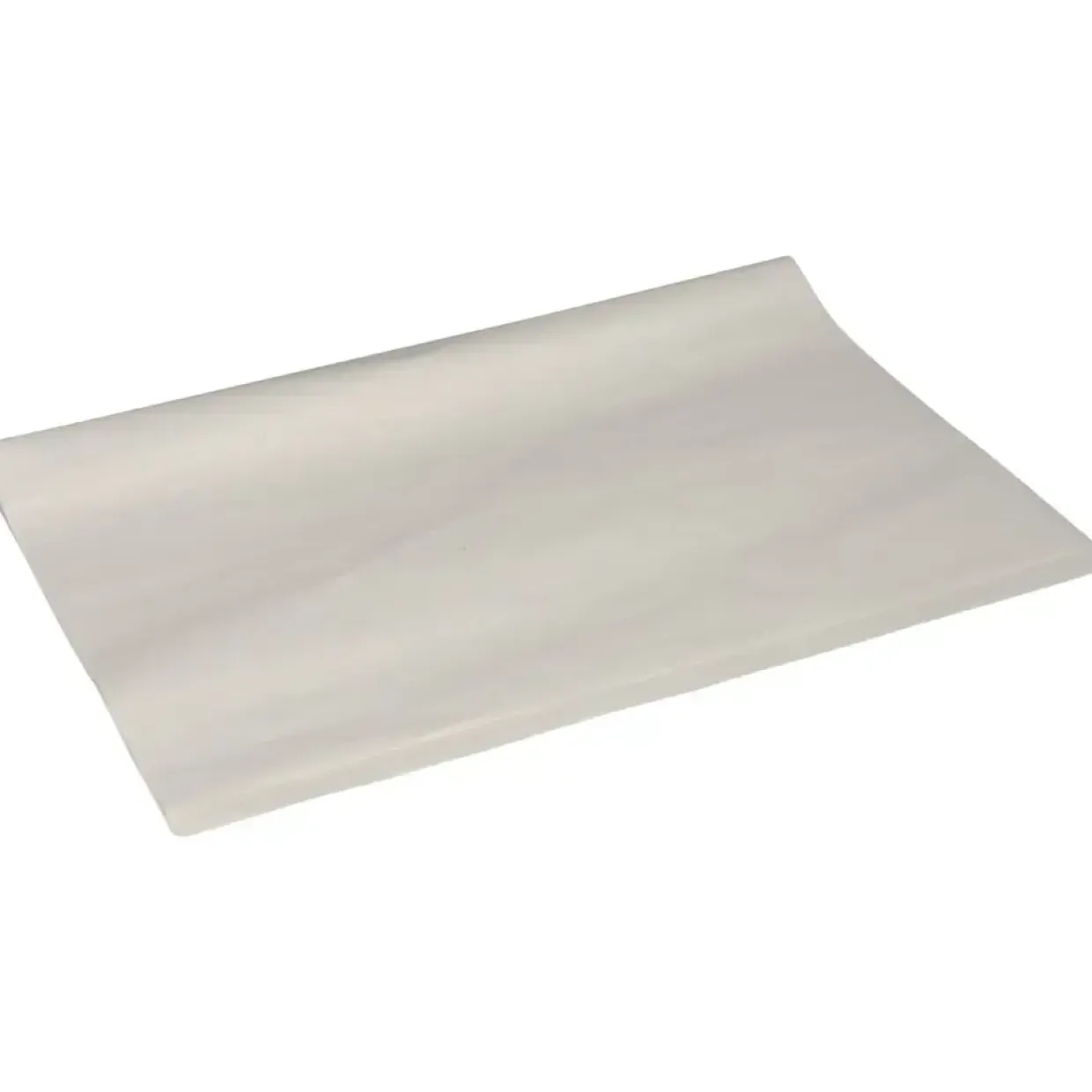 Pladepapir, 60x45cm, hvid, papir - 1029 ark
