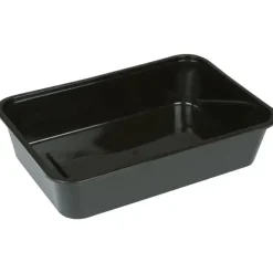 Plastbakke ABENA Cater-Line 16,9x11,6x3,8cm 500 ml sort PP - 500 stk