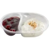 Plastbakke A-Pet klar menuserie 2-rums biret 155/275 ml 17,60cm - 900 stk