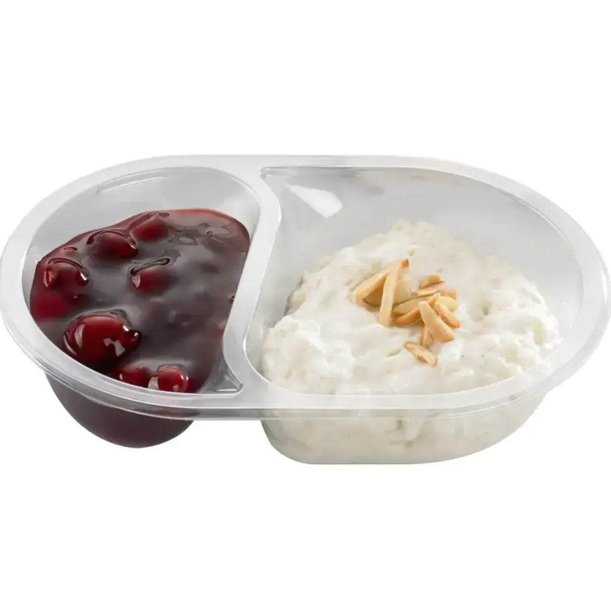Plastbakke A-Pet klar menuserie 2-rums biret 155/275 ml 17,60cm - 900 stk