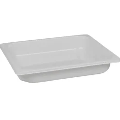 Plastbakke C 2325-1A 32,5x26,5x5cm 3350 ml hvid CPET 1-rums 1|2 GN - 116 stk