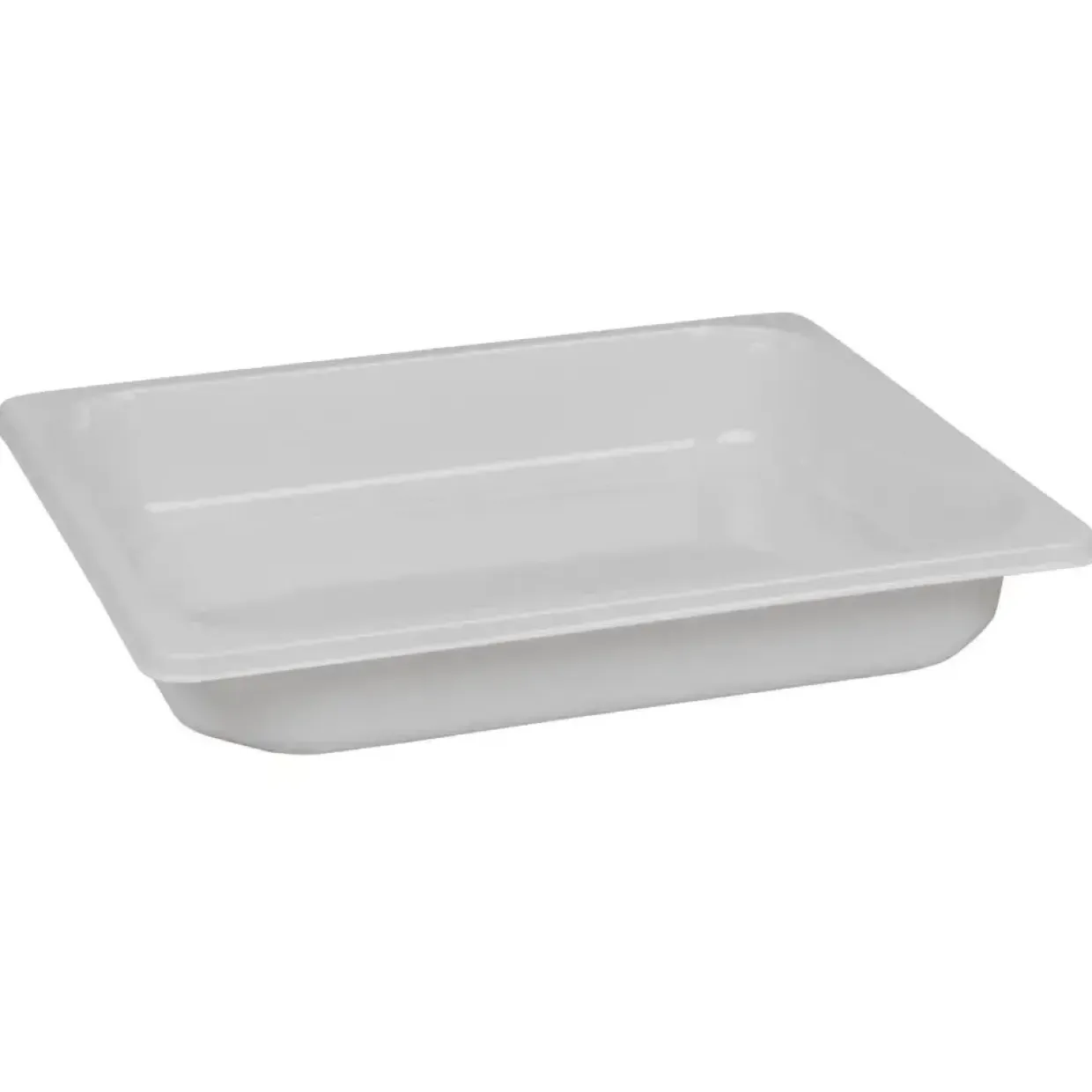 Plastbakke C 2325-1A 32,5x26,5x5cm 3350 ml hvid CPET 1-rums 1|2 GN - 116 stk